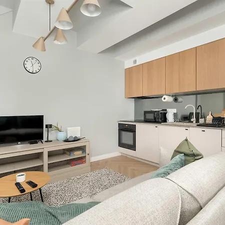 Przestronny Z Biurkiem W Centrum Poznania Blisko Rynku I Parku By Renters Apartamento Poznań